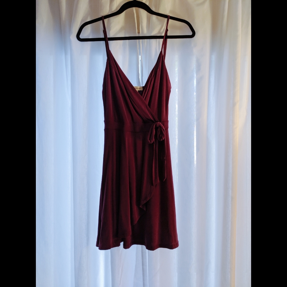 Burgundy LA Hearts Dress
